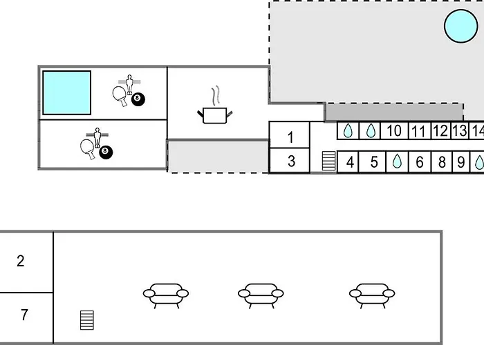 Сasa de vacaciones In With Sauna *